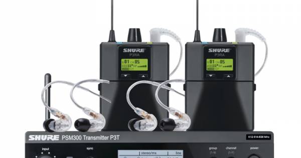Shure PSM300 TWINPACK PRO (P3TRA215TWP) - Wailian